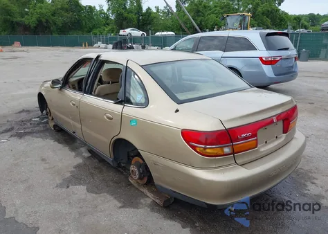 2002 Saturn L-Series L200 из США, поврежденный, VIN 1G8JU54F12Y580622